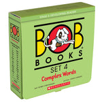 Book cover for Bob Books - Complex Words Box Set Phonics, Ages 4 and Up, Kindergarten, First Grade (Stage 3: Developing Reader)