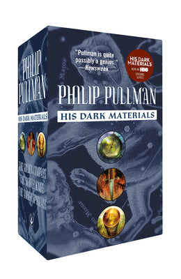 Book cover for His Dark Materials 3-Book Mass Market Paperback Boxed Set: The Golden Compass; The Subtle Knife; The Amber Spyglass