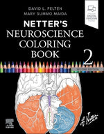Book cover for Netter's Neuroscience Coloring Book