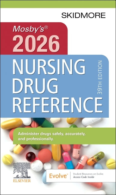 Book cover for Mosby's 2026 Nursing Drug Reference