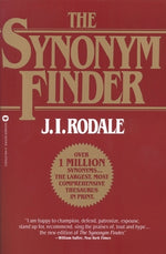 Book cover for The Synonym Finder