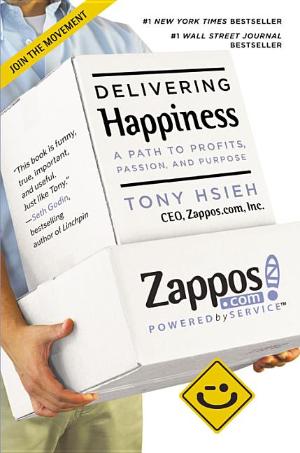 Book cover for Delivering Happiness