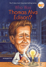 Book cover for Who Was Thomas Alva Edison?