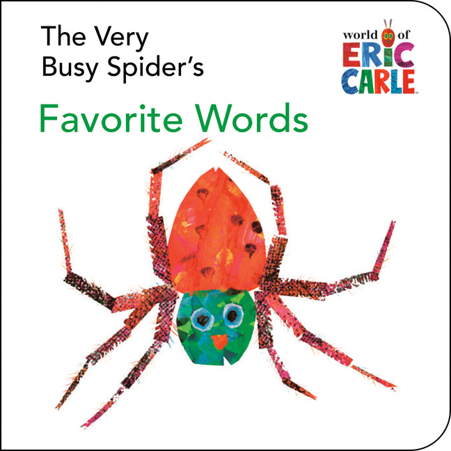 Book cover for Very Busy Spider's Favorite Words: A Mini-Board Book