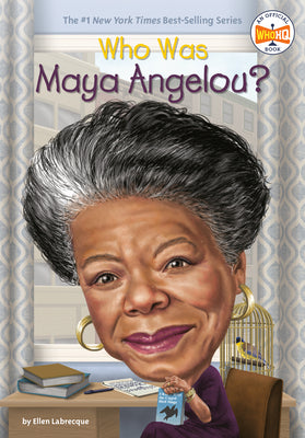 Book cover for Who Was Maya Angelou?