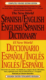 Book cover for The New World Spanish-English, English-Spanish Dictionary: Completely Revised Second Edition