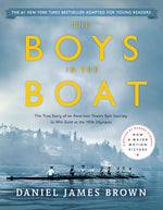 Book cover for The Boys in the Boat (Young Readers Adaptation): The True Story of an American Team's Epic Journey to Win Gold at the 1936 Olympics