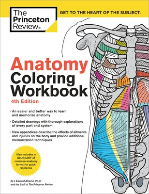 Book cover for Anatomy Coloring Workbook, 4th Edition: An Easier and Better Way to Learn Anatomy
