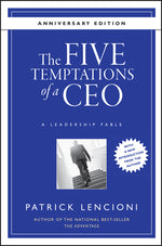 Book cover for The Five Temptations of a CEO: A Leadership Fable
