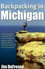 Book cover for Backpacking in Michigan