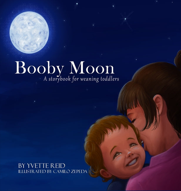 Book cover for Booby Moon: A weaning book for toddlers.