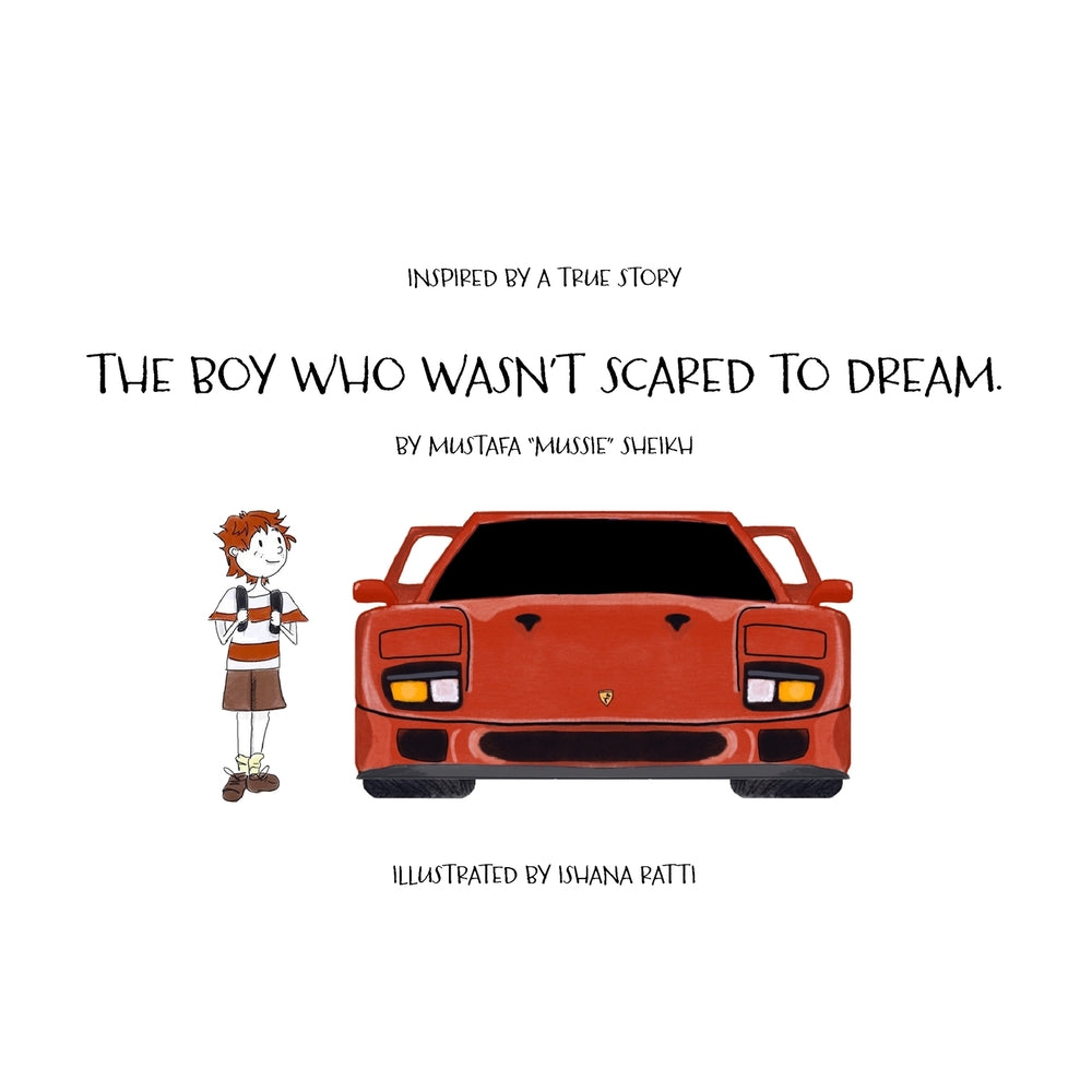 Book cover for The Boy Who Wasn't Scared to Dream