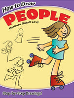 Book cover for How to Draw People: Step-By-Step Drawings!