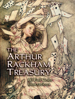 Book cover for Arthur Rackham Treasury: 86 Full-Color Illustrations