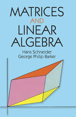 Book cover for Matrices and Linear Algebra (Revised)