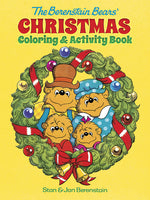 Book cover for Berenstain Bears' Christmas Coloring and Activity Book