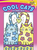Book cover for Spark Cool Cats Coloring Book