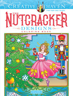 Book cover for Creative Haven the Nutcracker Designs Coloring Book