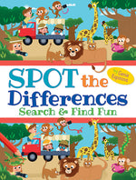 Book cover for Spot the Differences: Search & Find Fun