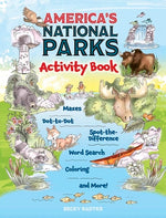 Book cover for America's National Parks Activity Book