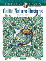 Book cover for Creative Haven Celtic Nature Designs Coloring Book