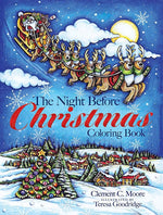 Book cover for Night Before Christmas Coloring Book