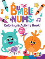 Book cover for Bumble Nums Coloring & Activity Book (a Super Simple Coloring & Activity Book): With Over 75 Stickers!