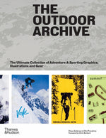 Book cover for Outdoor Archive: The Ultimate Collection of Adventure & Sporting Graphics, Illustrations and Gear