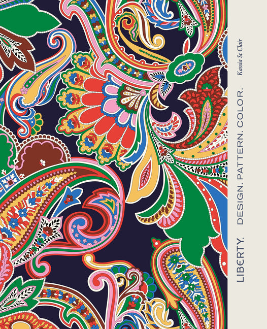Book cover for Liberty.: Design. Pattern. Color.
