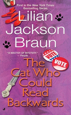 Book cover for The Cat Who Could Read Backwards