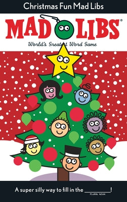 Book cover for Christmas Fun Mad Libs: Deluxe Stocking Stuffer Edition