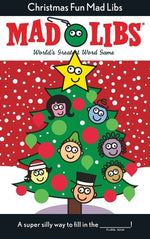Book cover for Christmas Fun Mad Libs: Deluxe Stocking Stuffer Edition