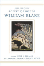 Book cover for The Complete Poetry and Prose of William Blake: With a New Foreword and Commentary by Harold Bloom