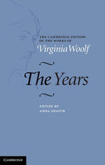 Book cover for Years (Annotated): The Virginia Woolf Library Annotated Edition