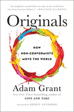 Book cover for Originals: How Non-Conformists Move the World