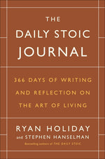 Book cover for The Daily Stoic Journal: 366 Days of Writing and Reflection on the Art of Living