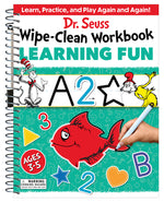 Book cover for Dr. Seuss Wipe-Clean Workbook: Learning Fun: Activity Workbook for Ages 3-5