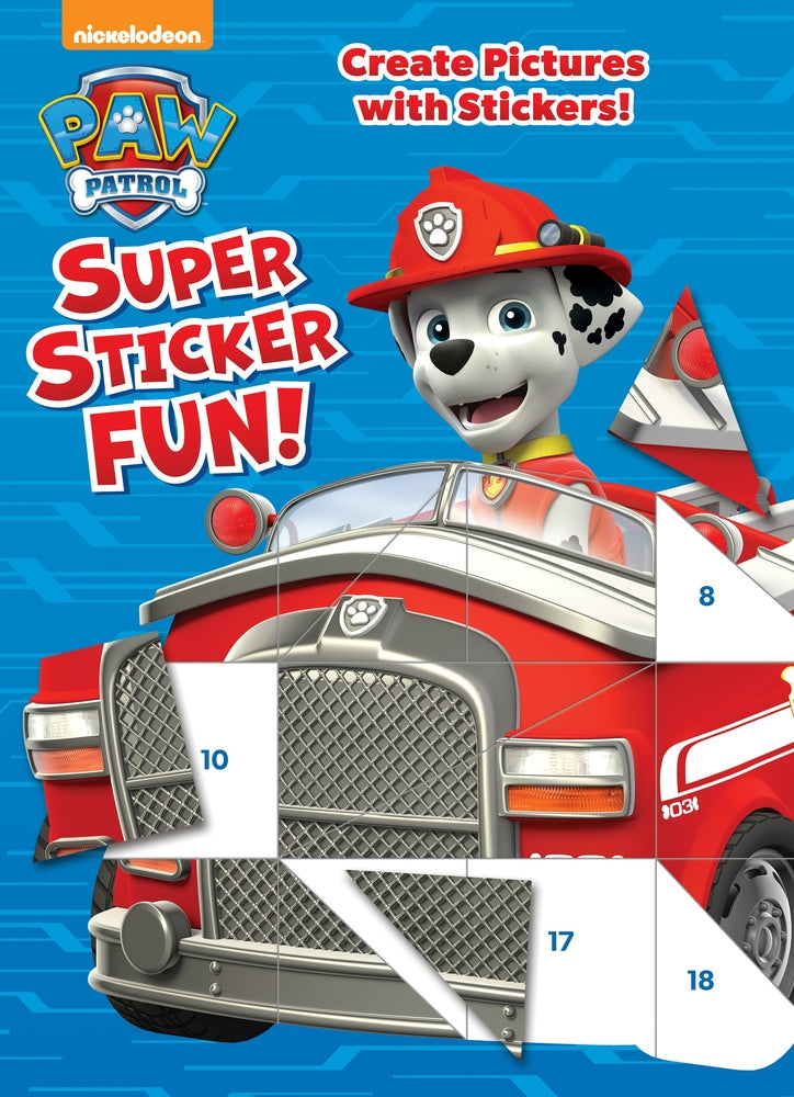 Book cover for Paw Patrol Super Sticker Fun! (Paw Patrol)