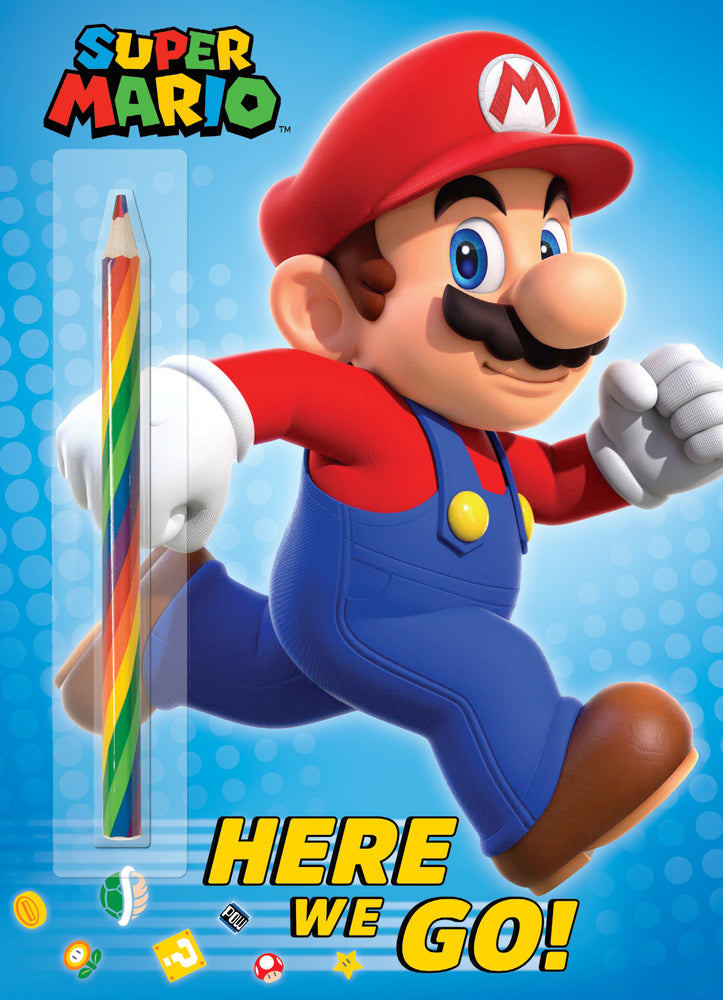 Book cover for Super Mario: Here We Go! (Nintendo(r))
