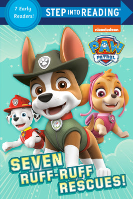 Book cover for Seven Ruff-Ruff Rescues! (Paw Patrol)
