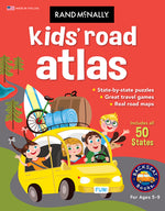 Book cover for Rand McNally Kids' Road Atlas