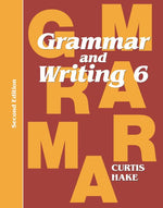 Book cover for Grammar & Writing Student Textbook Grade 6 2nd Edition 2014