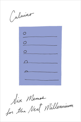 Book cover for Six Memos for the Next Millennium