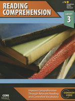 Book cover for Core Skills Reading Comprehension Workbook Grade 3