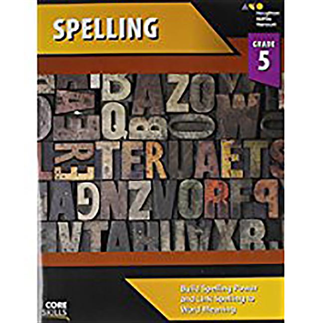 Book cover for Core Skills Spelling Workbook Grade 5
