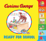 Book cover for Curious George: Ready for School Tabbed Board Book