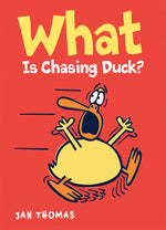 Book cover for What Is Chasing Duck?