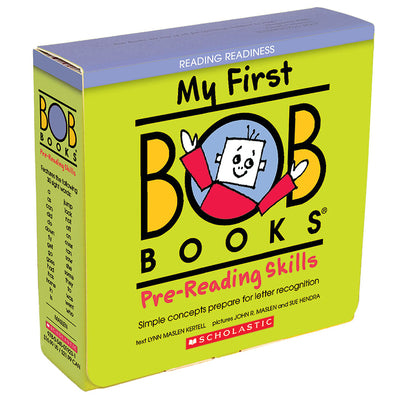 Book cover for My First Bob Books - Pre-Reading Skills Box Set Phonics, Ages 3 and Up, Pre-K (Reading Readiness)