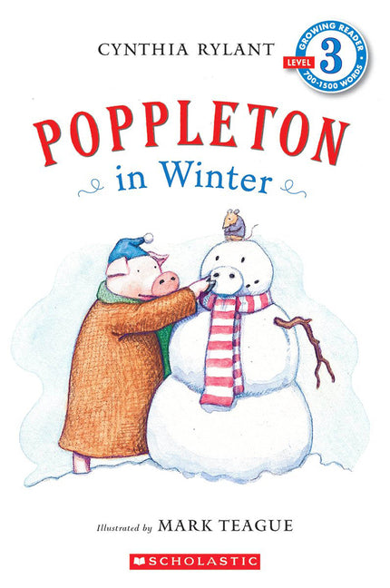 Book cover for Poppleton in Winter (Scholastic Reader, Level 3)