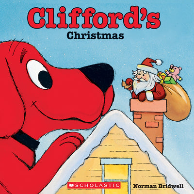 Book cover for Clifford's Christmas (Classic Storybook)